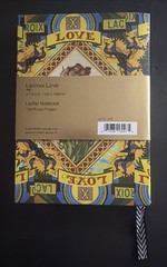 NWT Christian Lacroix Papier Love Notebook A6 4 1/4″ x 6″ Layflat Notebook