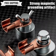 ✅ Strong HeavyDuty Magnetic Welding Ground Clamp Tool Welder Magnet Holder 1PC ✅