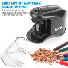 Best Automatic Electric Pencil Sharpener Helical Blade Fast Sharpen Home Office