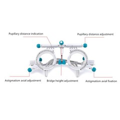 Universal Adjustable Optical Trial Lens Frame Optometry Eye Trial Frame