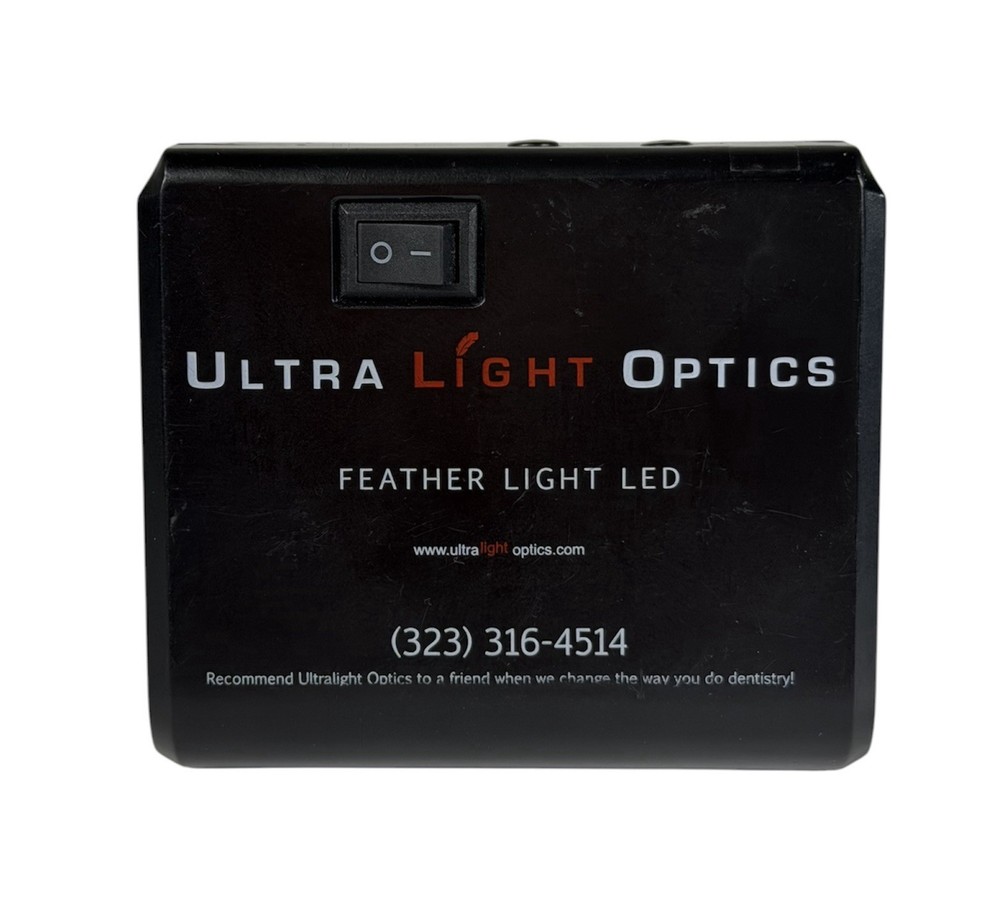 OEM Ultralight Optics Feather Light Battery Pack HF 7.4Li-ion – Power ON / AS-IS