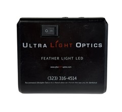 OEM Ultralight Optics Feather Light Battery Pack HF 7.4Li-ion – Power ON / AS-IS