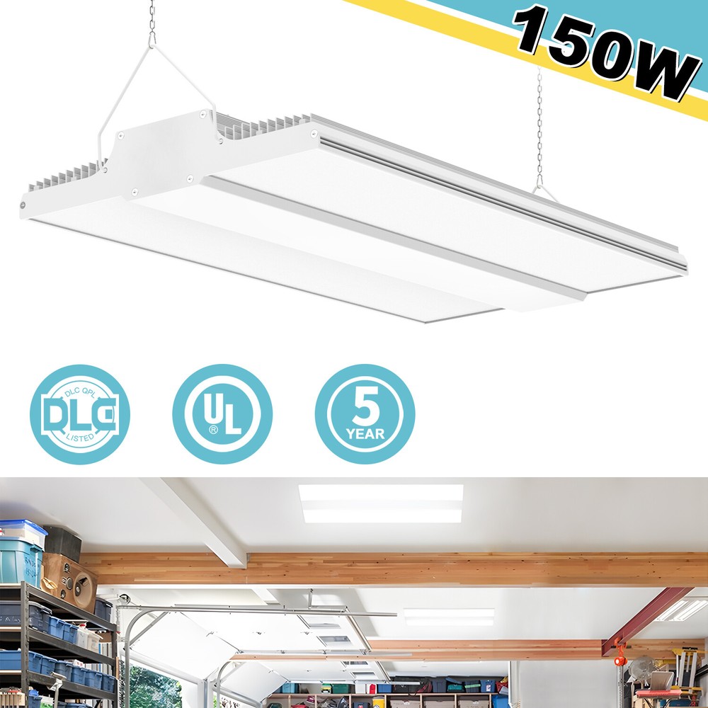 22500LM – 150W LED Linear High Bay Shop Light Warehouse Factory Hanging Fixtures