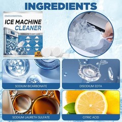 Effortless Ice Machine Descaler – 24 Tablets, Compatible with Opal & KitchenAid