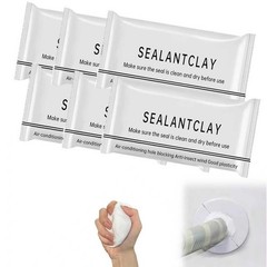 2026 Upgraded Moldable Sealant Clay, Faster Drying 6Pack Sealant Mastic, Qui…