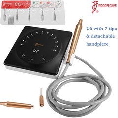 100% Woodpecker Dental U6/U6 LED Ultrasonic Piezo Scaler HW-6 Handpiece 7 Tips