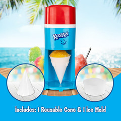 New Kool-Aid Snow Cone Maker Electric Ice Shaver Machine Party Treats Portable