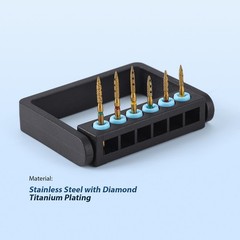 Dental Preparation Diamond Burs Restoration FG Burs for Anterior Premolar Teeth