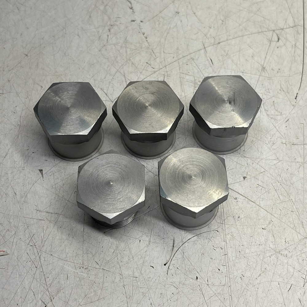 PARKER (5 PACK) Compression Tube Plug 3/4-14 Silver PT-00308