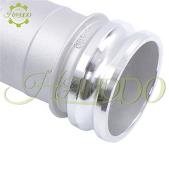Aluminum 4″ Cam lock Fittings – Type E Cam & Groove Hose Fittings Male Adapter