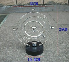 Kinetic Orbital Revolving Gadget Perpetual Motion Desk Office Art Decor Gift A