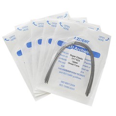 Dental Super Elastic Niti /Stainless Steel Rectangular Arch Wire Ovoid/Nature