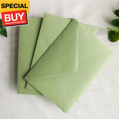 50 PCS/Pack A7 Envelopes, 5.25 x 7.5” Sage Green Envelopes For 5 x 7” Weddings