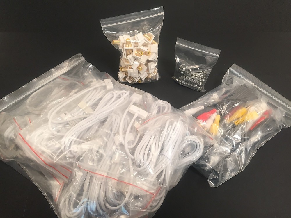 100 3×4 Clear 2 Mil Zipper Locking Bags- Resealable Plastic- Reclosable 3″x4″