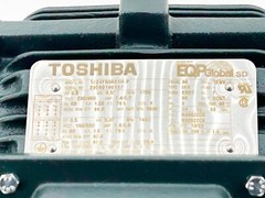 New Toshiba 1/24FNSR31H-P Fan Cooled Motor 0.5HP 1755RPM 460V 56/56H Frame 1.4A