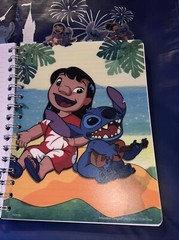 Stitch Journal Soft Plastic Cover with Tabs Aloha 96 Ruled Page