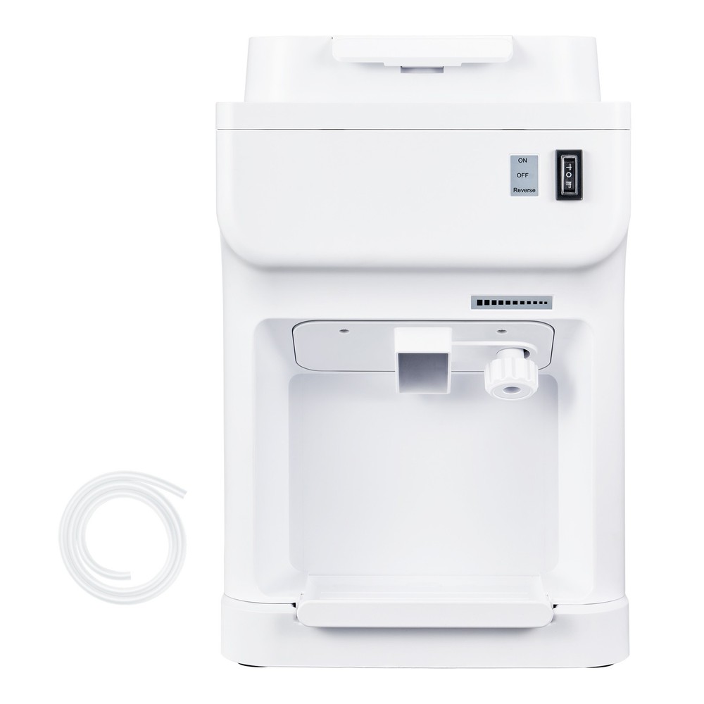 Commercial Ice Shaver 220LBS/H Electric Snow Cone Maker Ice Crusher White