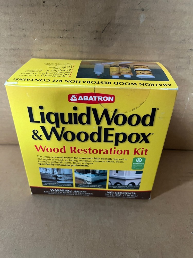 Abatron LiquidWood and WoodEpox Beige Wood Restoration Kit 24 oz