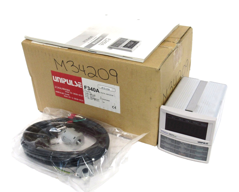 NEW UNIPULSE F340A LOADCELL INDICATOR