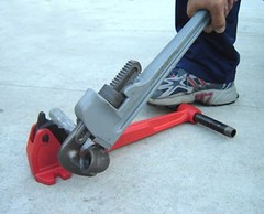 TWO FOOT VISE no PIPE WRENCH 1/2-2″ RIDGID 300 535 700 1822 122 Pipe Threader