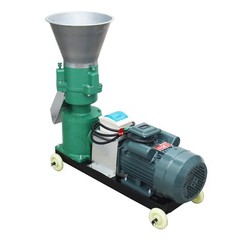 5MM Farm Animal Feed Pellet Mill Machine Press Pelletizer 3 Rollers 200kg/h 220V