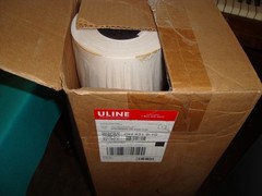 ULINE S-22458 White Flame Retardant Floor Paper 80# Floor Protection 36″ x 300′
