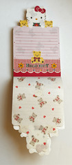 Vintage Hello Kitty Stationary Paper Foldable Sanrio 1994 Popup