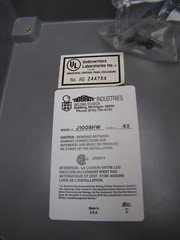 10″x8″x4″ Fiberglass Hinged Enclosure Box Stahlin 25341008 J1008HW 4X – NIB