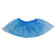100 Pieces Disposable Plastic Shoe Cover PE Waterproof Shoe Cover for Hotel/Home