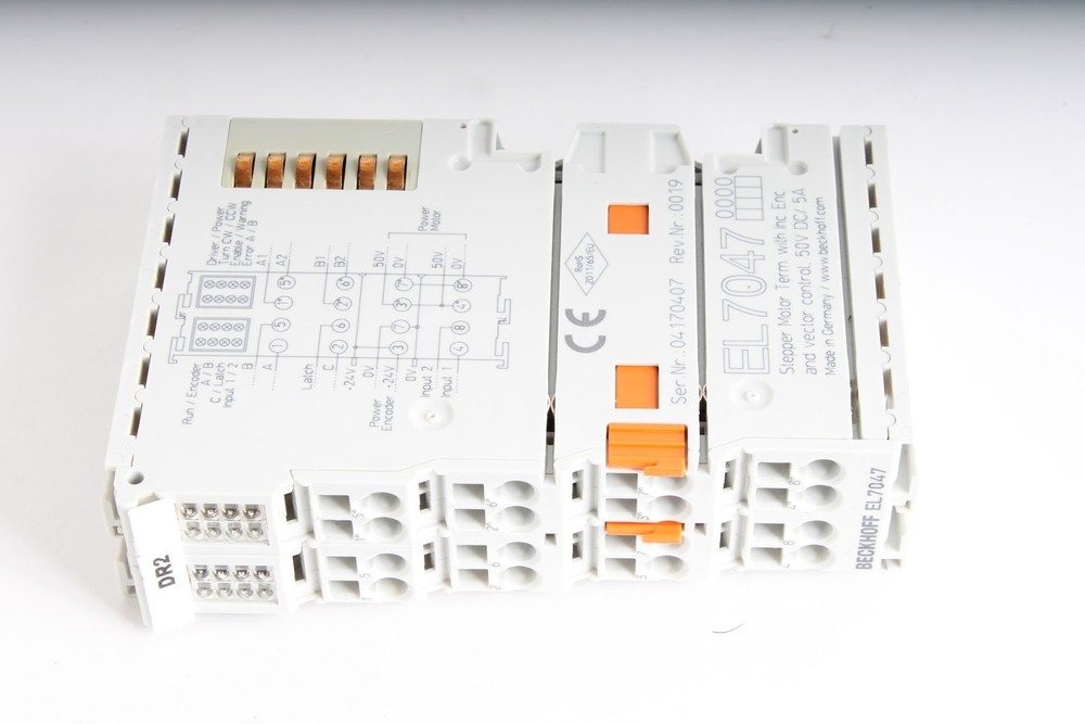 Beckhoff EL7047 Stepper Motor Term / Vector Control