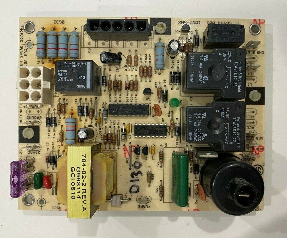 LENNOX 46994-001 Furnace Control Circuit Board 1097-502 used #D130