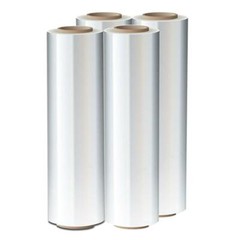 4 Rolls 18″ x 1500FT 80GA Pallet Wrap Stretch Film Shrink Hand Wrap
