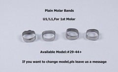 Dental Orthodontic 1st Plain Molar Bands #29-44+ Buccal Tubes Cleats Roth 022