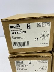 Belimo TFB120-SR Damper Actuator, 22 in-lb [2.5 Nm], Spring return