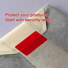 Red Tamper Security Tape,Transfer Tamper Proof Security Void Tapes，Ultra-