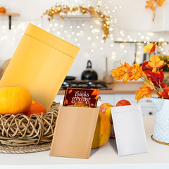 1Pc 4×8″ Self Seal Kraft Bubble Mailers Padded Envelopes Yellow Shipping Bags