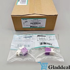 For Panduit Giga TX Cat6 jack Purple CJ688TGVL BOX OF 50. Free shipping！