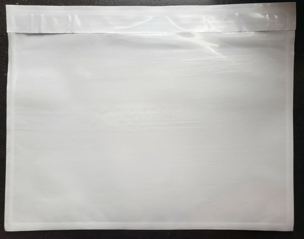100 – Clear 7″ x 5 1/2″ Packing List Envelope Invoice Slip Self Seal Pouch 5.5″