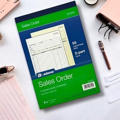 6 x 50=300 Sets ADAMS Invoice Sales Order Books DC5805 tops Duplicate Carbonless
