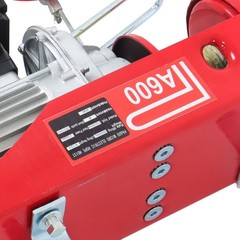 110V Mini Electric Hoist PA600 1320lbs & Wireless Remote Control Height 20-40ft