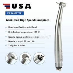 Dental Air Flow Teeth Polishing Polisher Handpiece Hygiene Air Prophy Jet 4 Hole
