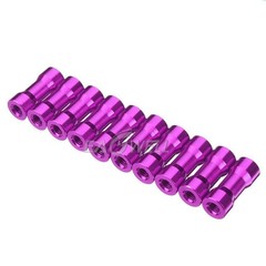 M3 10/15/20/25/30/35mm Multicolor Standoff Aluminum Column Round 10/50/100X HOT