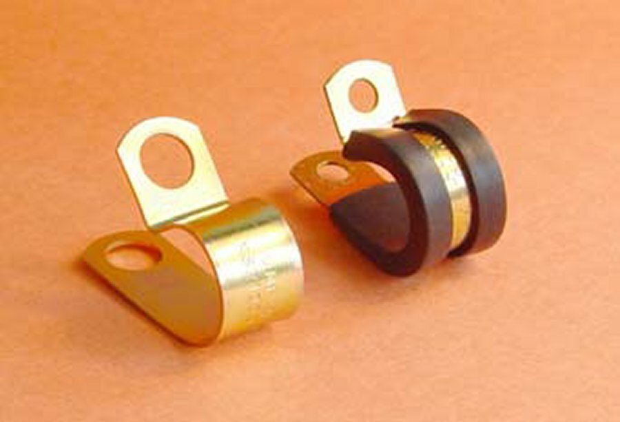 MS21333-104,NASM21333-104 Cushioned Metal Clamp Loop (Select Qty:5,10,25,50,100)