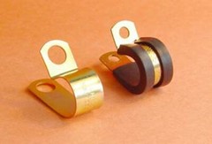 MS21333-97,NASM21333-97 Cushioned Metal Clamp Loop (Select Qty:5,10,25,50,100)