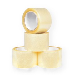 6 Rolls Shipping Packaging Packing Box Sealing Tape 1.6 Mil 3″ x 110 Yard 300 ft