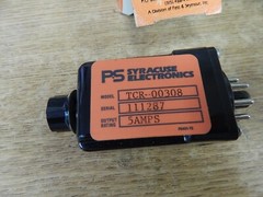 NEW PS Syracuse Electronics TCR-00308 5A 8-Pin Relay *FREE SHIPPING*