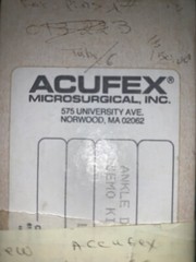 Acufex 013224 Thumb Nut X 3 In Order As Listed Price