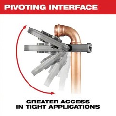 ProPress Jaws 1/2″-11/4” Set fits Milwaukee M18 & RIDGID RP340/Tight space kit