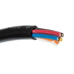 14/5 VNTC Tray Cable THHN/PVC Type TC-ER Power Control Wire Black 600V