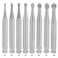 Dental Round Carbide Bur for Slow Speed Latch Type Handpiece RA 1# – 8# Burs VIP